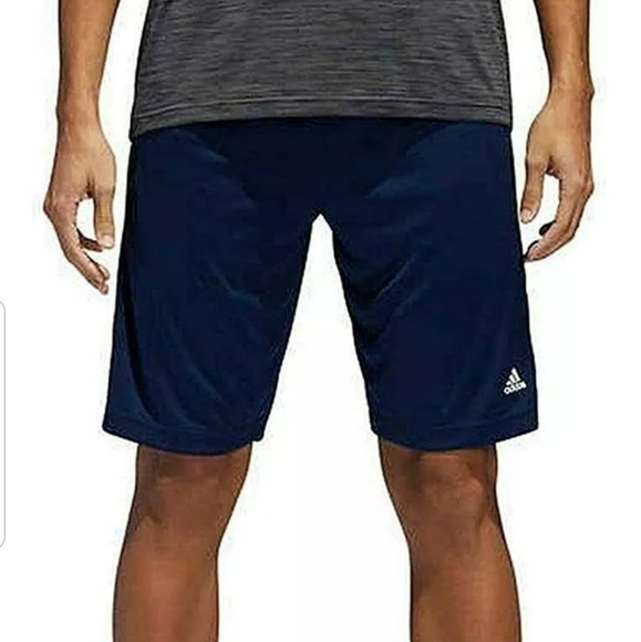 mens navy adidas shorts